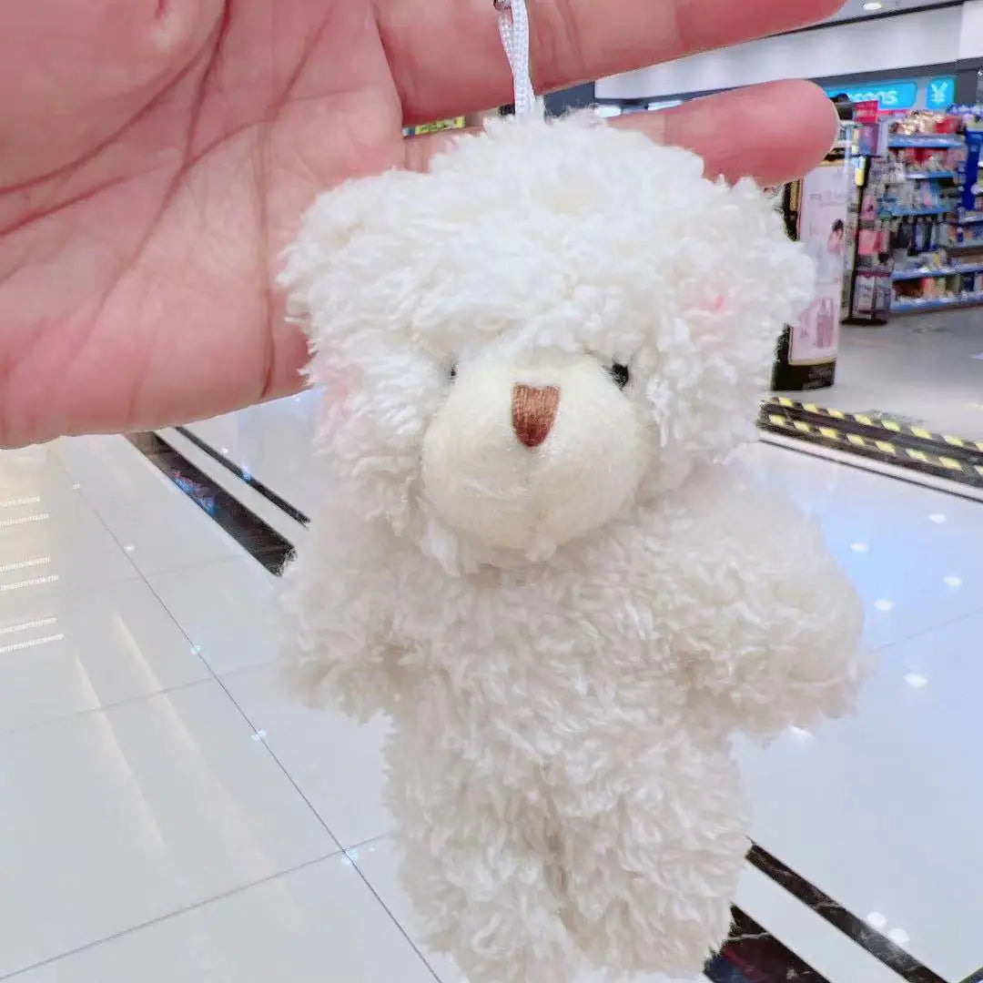 Kawaii Plush Bear Keychain