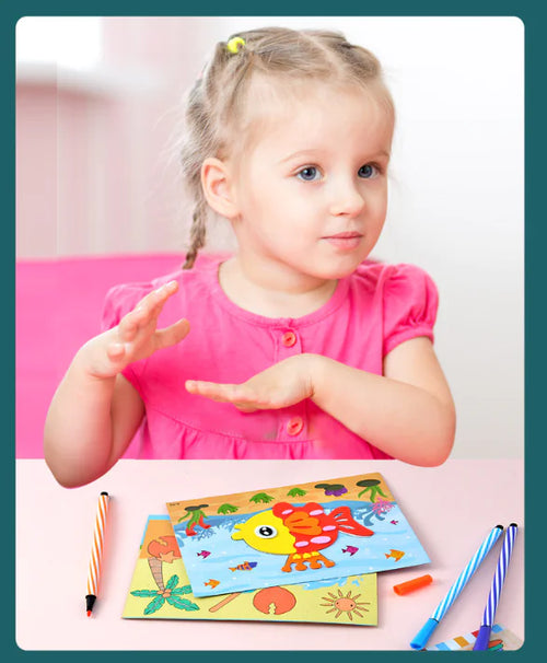3D EVA Sticker Art Craft Kit