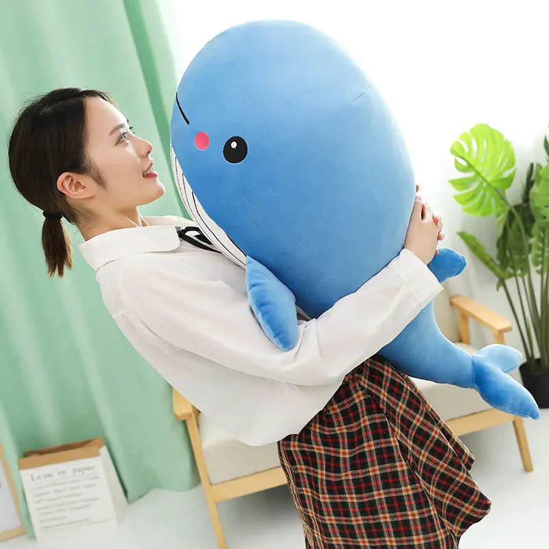 Kawaii Whale Plush Sleep Pillow