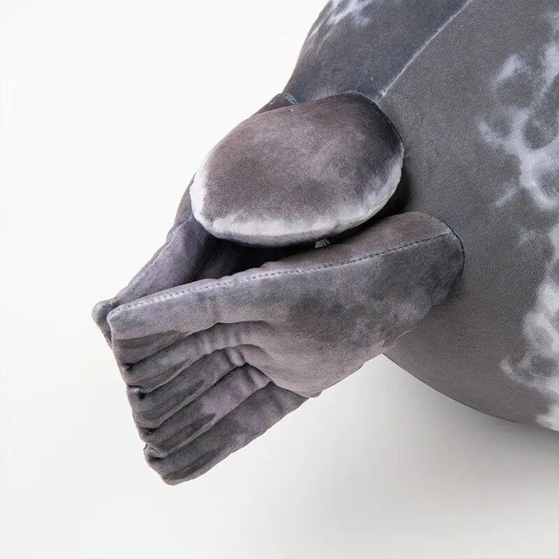 Kawaii Spotted Seal Plush Pillow