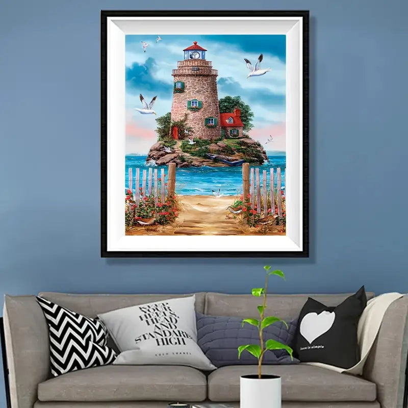 5D Diamond Painting Kit — Lighthouse