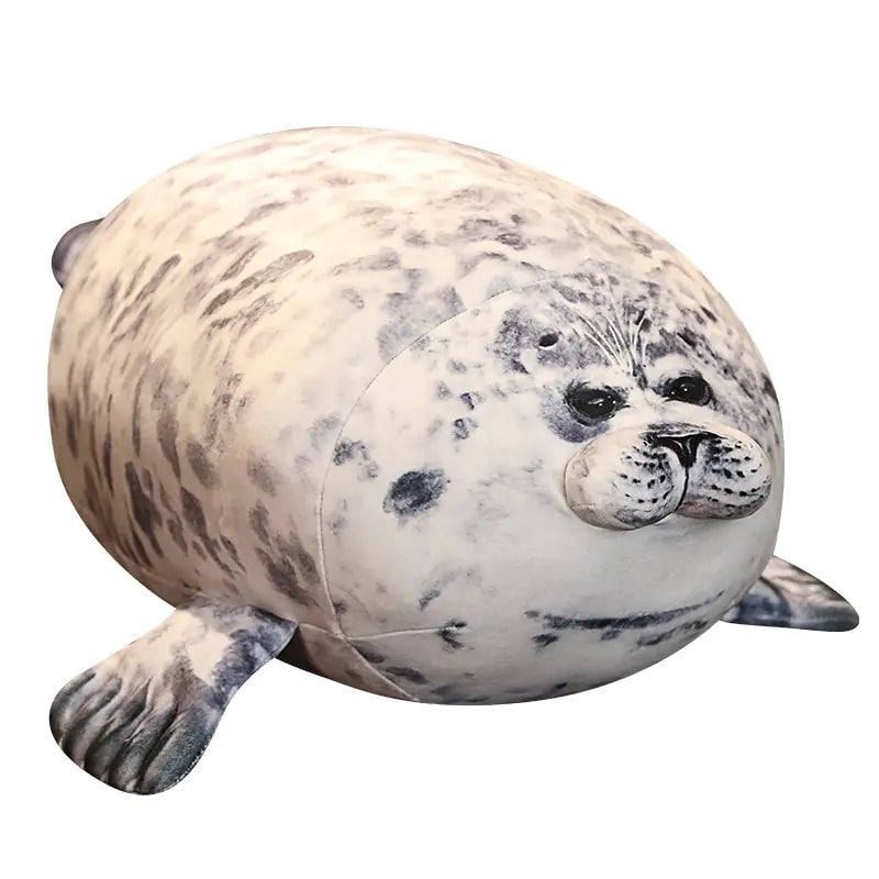 Kawaii Spotted Seal Plush Pillow