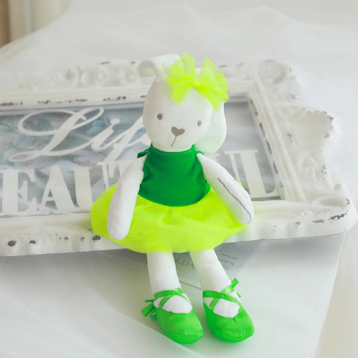 Kawaii Ballerina Bunny Plush Toy