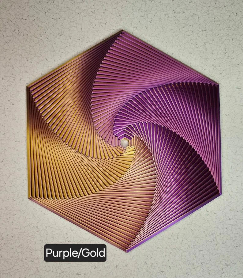 Hexagon Spiral Fidget Toy