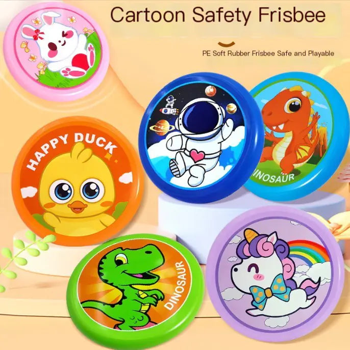 Cartoon Soft Flying Disc for Kids