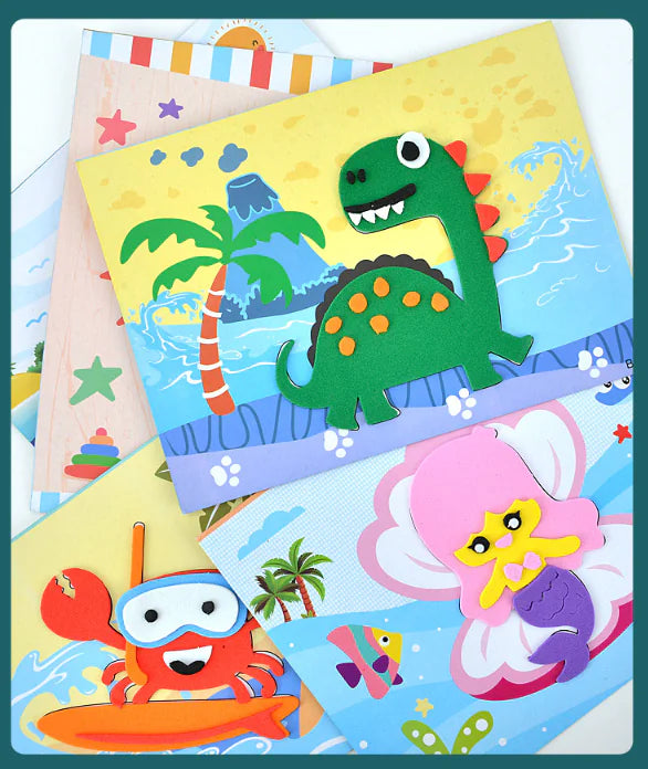 3D EVA Sticker Art Craft Kit