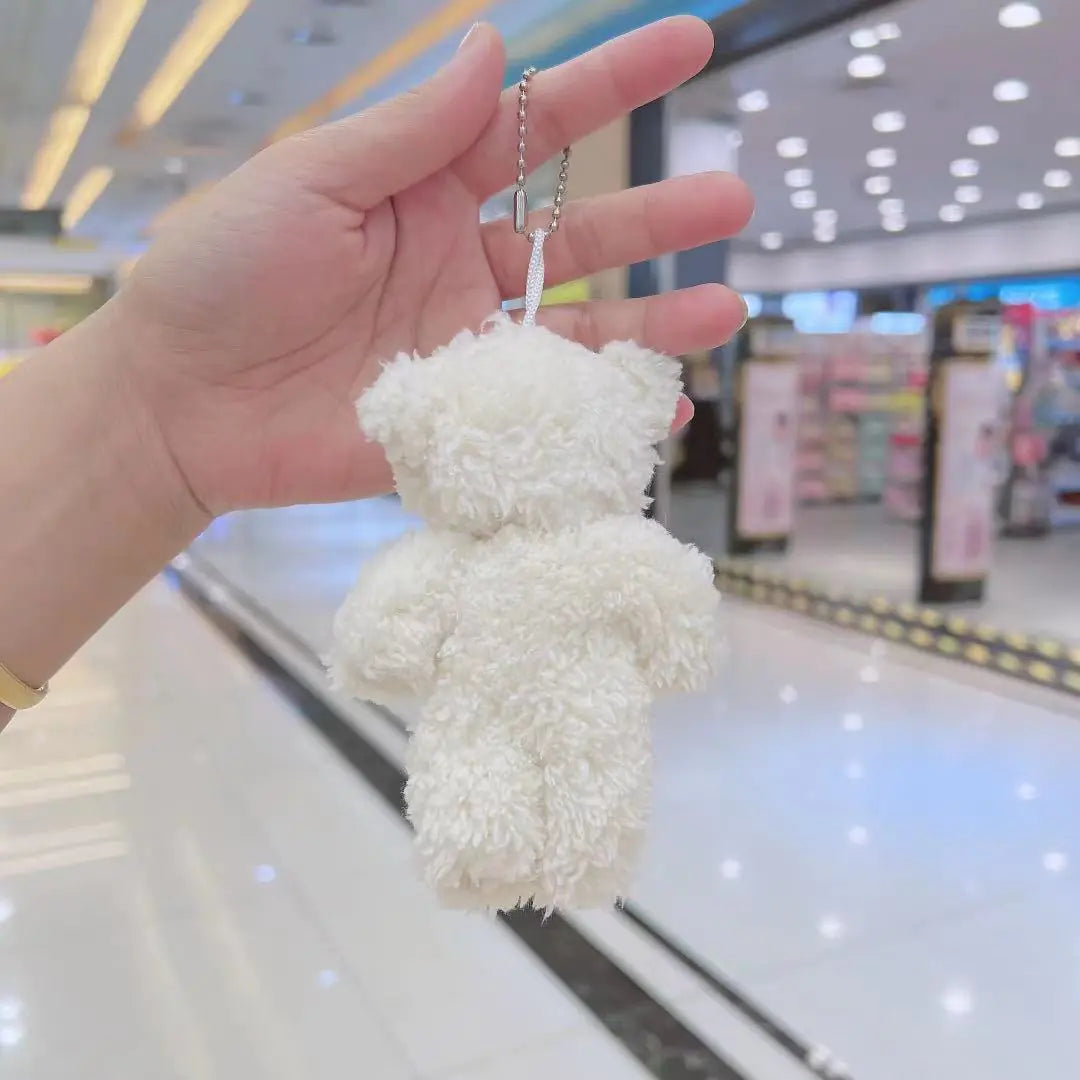 Kawaii Plush Bear Keychain
