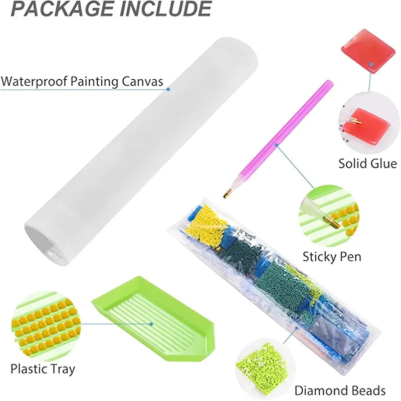 5D Diamond Painting Kit — Lighthouse