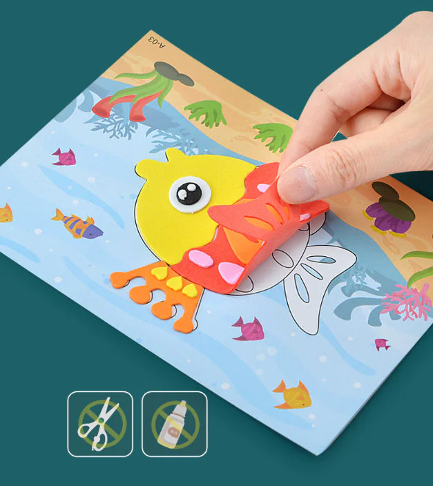 3D EVA Sticker Art Craft Kit