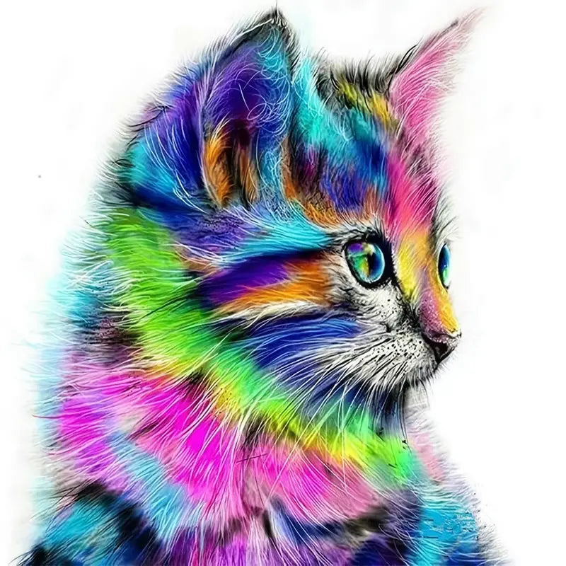 5D Diamond Painting Kit — Cat
