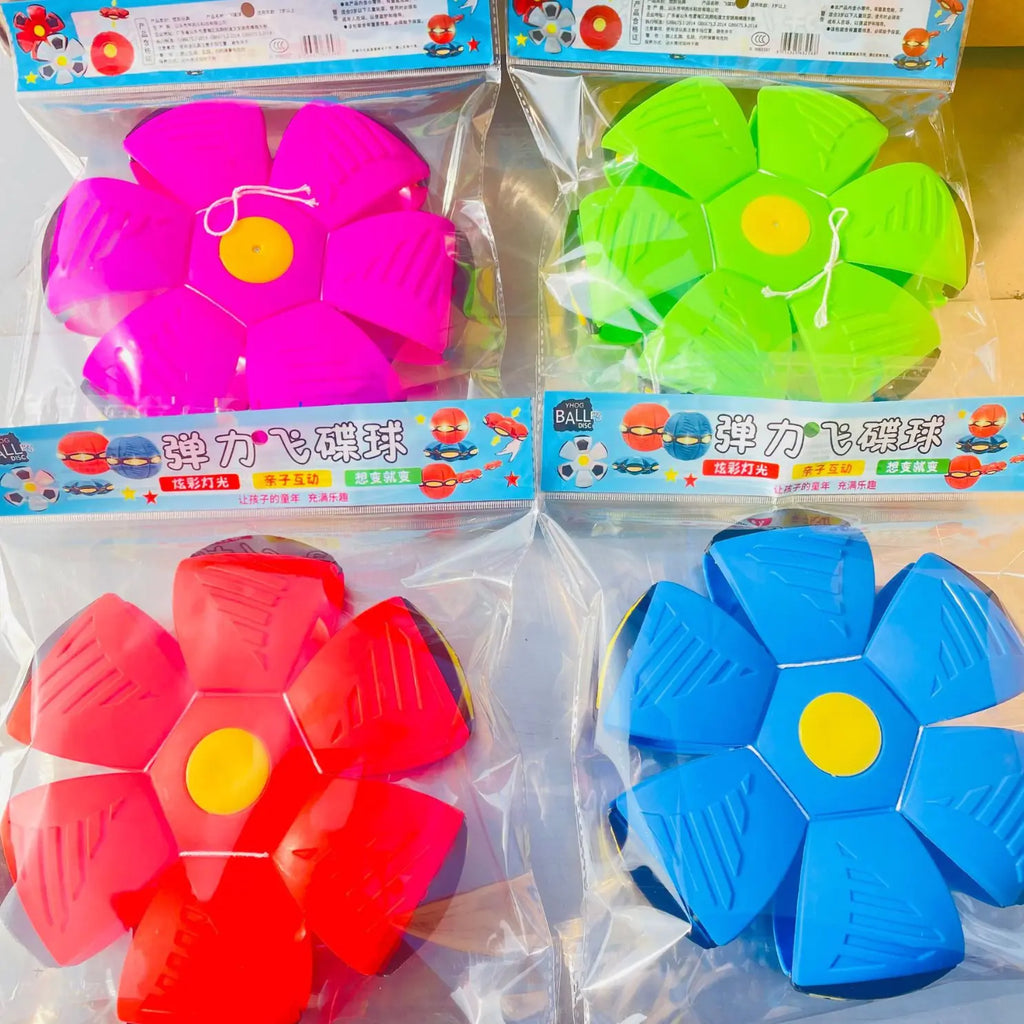 Transforming Bounce Ball & Disc Toy