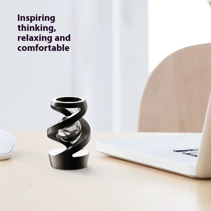 Metal Gyro Spiral Desk Toy