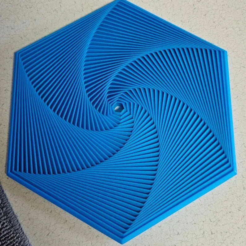 Hexagon Spiral Fidget Toy