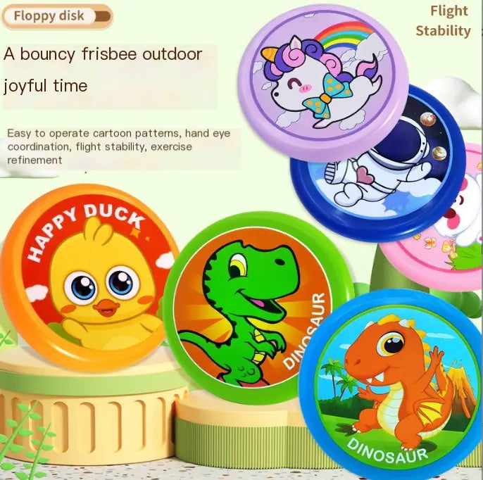 Cartoon Soft Flying Disc for Kids