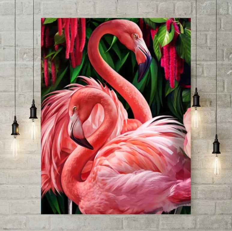 5D Diamond Painting Kit — Flamingo