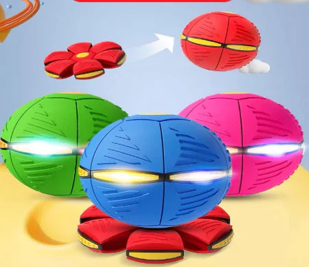 Transforming Bounce Ball & Disc Toy
