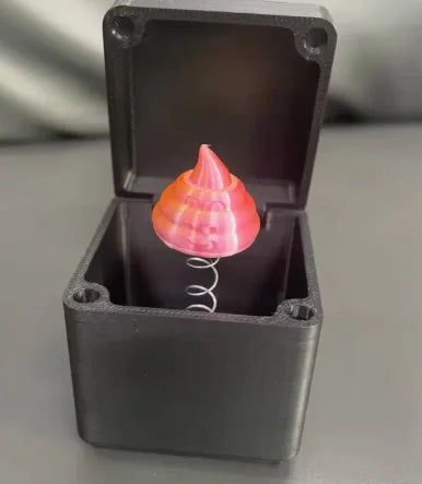 Pop-Up Heart Prank Box Desk Toy
